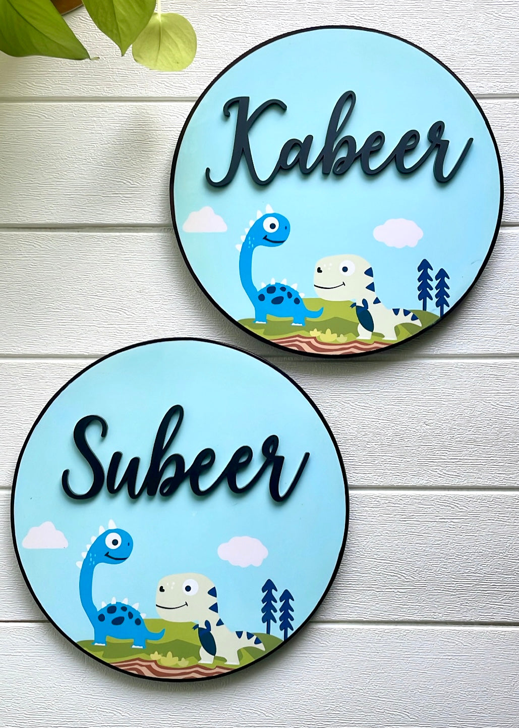 Lil Dino Name Sign