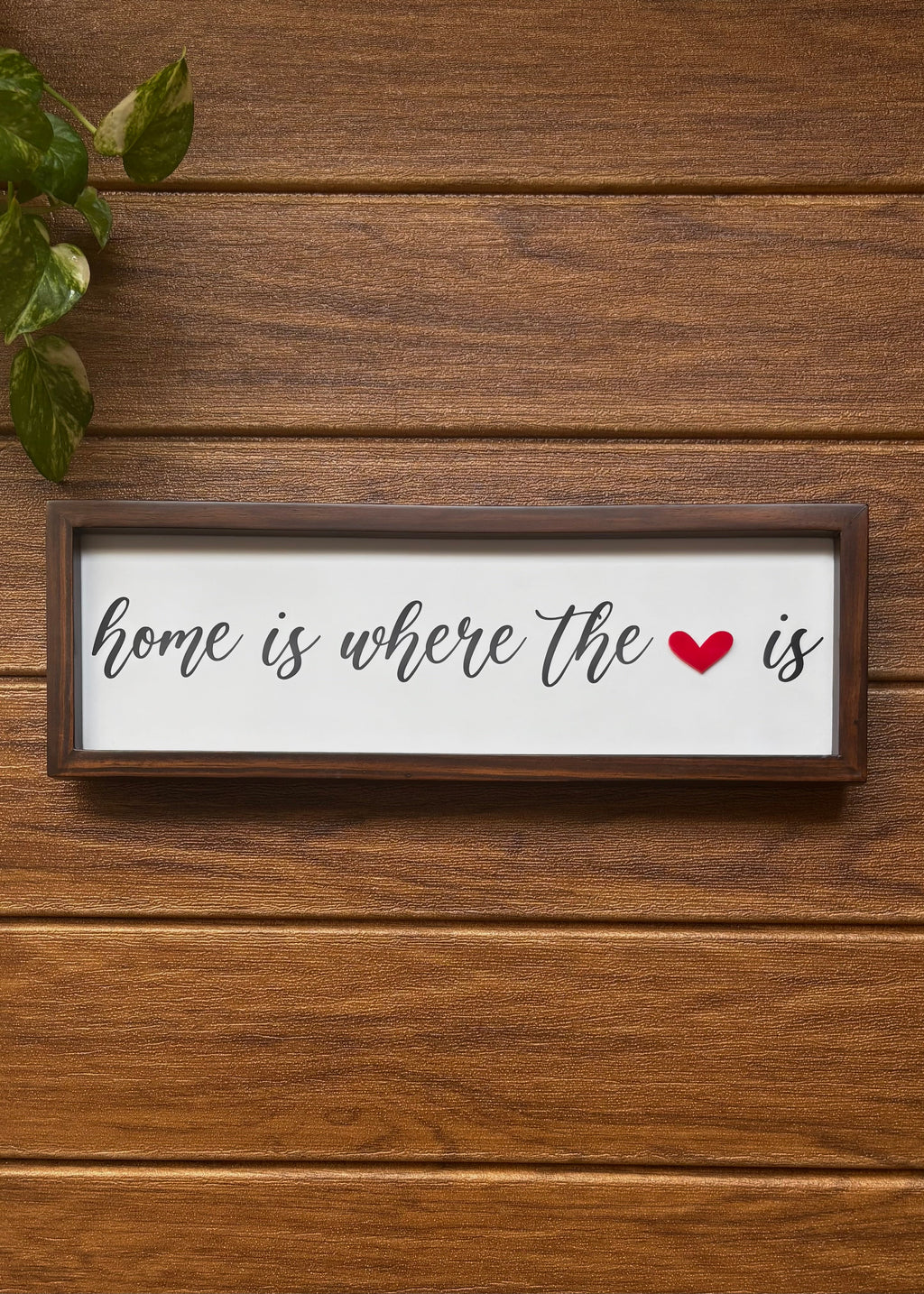 Home is where the heart is frame