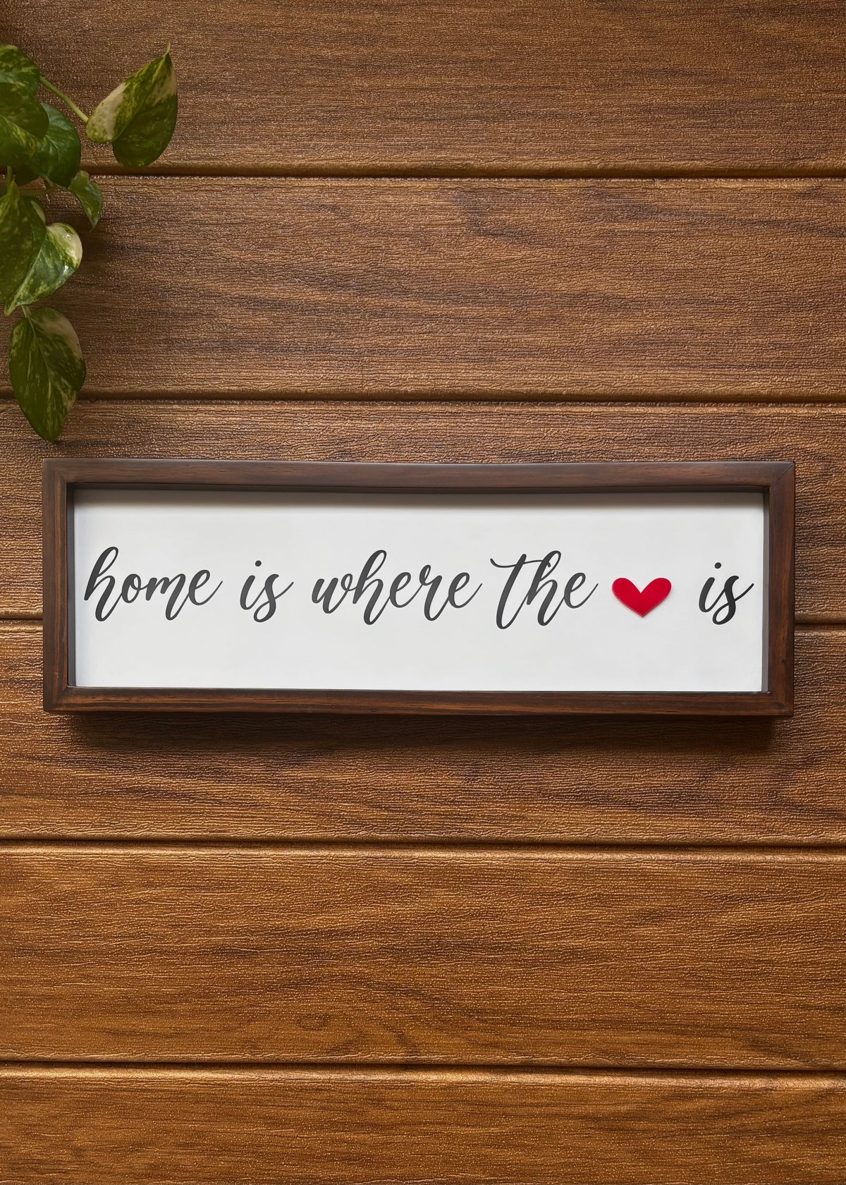 Home is where the heart is frame