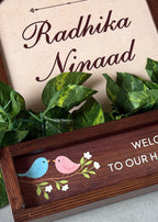 Home Planter Name Plate