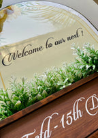 Sunshine Arch Planter Name Plate