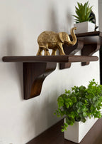 Vintage Wooden Wall Shelf- Set of Three