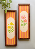 Roshan Rang Set of Two Wooden Wall Frames