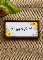 Sunshine to My Home Name Sign