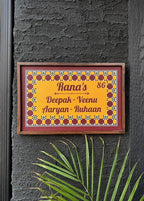 Athangudi Name Plate for Home