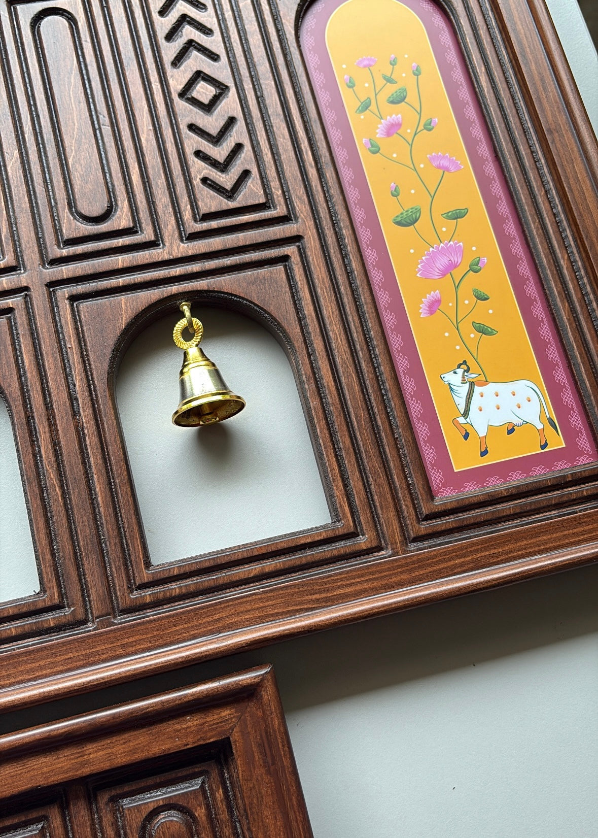 Shyam Saaj: Set of Two Wooden Wall Frames | Wall Decor