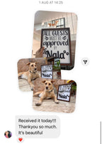 Pet Personalised Frame