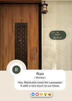Olive Name Plate