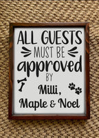 Pet Personalised Frame