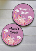 Unicorn Name Sign for Kids
