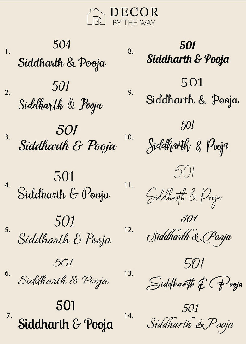Alankar Name Plate