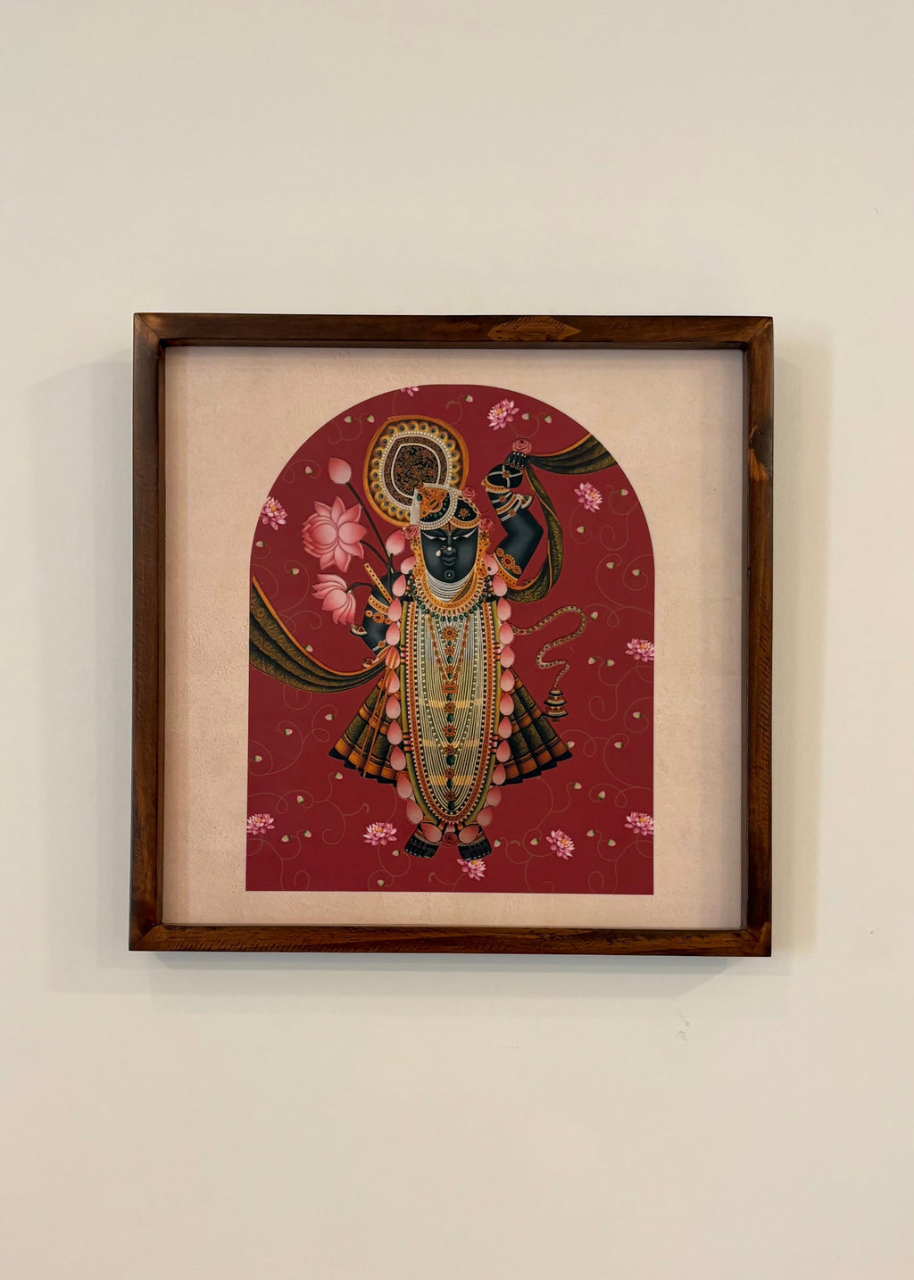Shrinathji Pichwai Art - Set of three