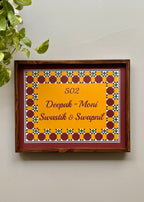 Athangudi Name Plate for Home