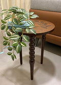 Patrani - Wooden Hand Carved Side Table