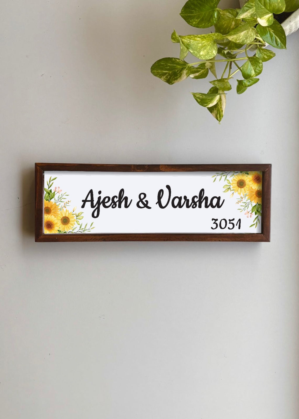 Sunshine to My Home Name Sign