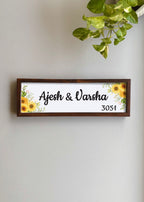 Sunshine to My Home Name Sign