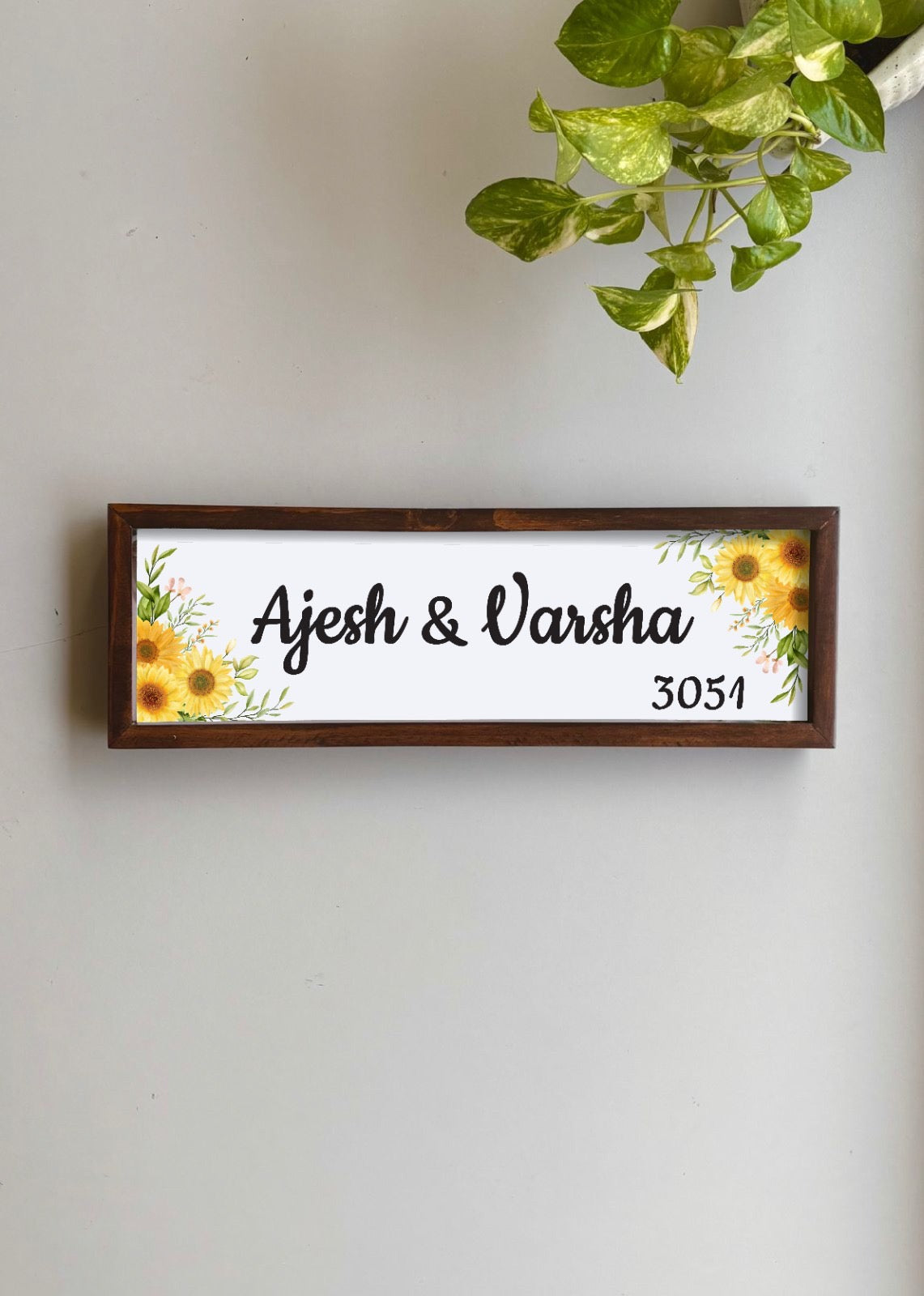 Sunshine to My Home Name Sign