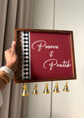 Name Plate For Home, Traditional Name Plate with bells