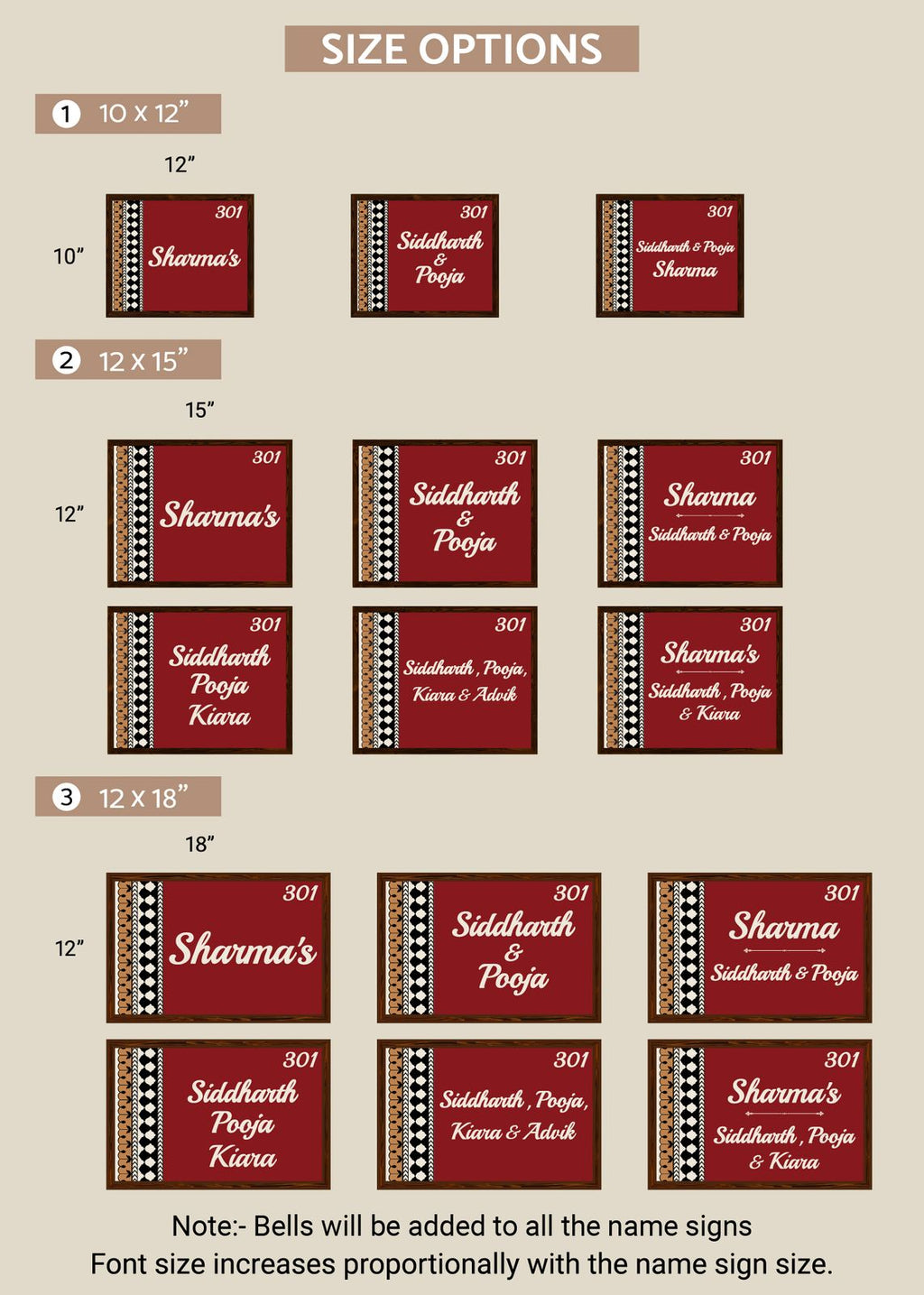 Alankar Name Plate