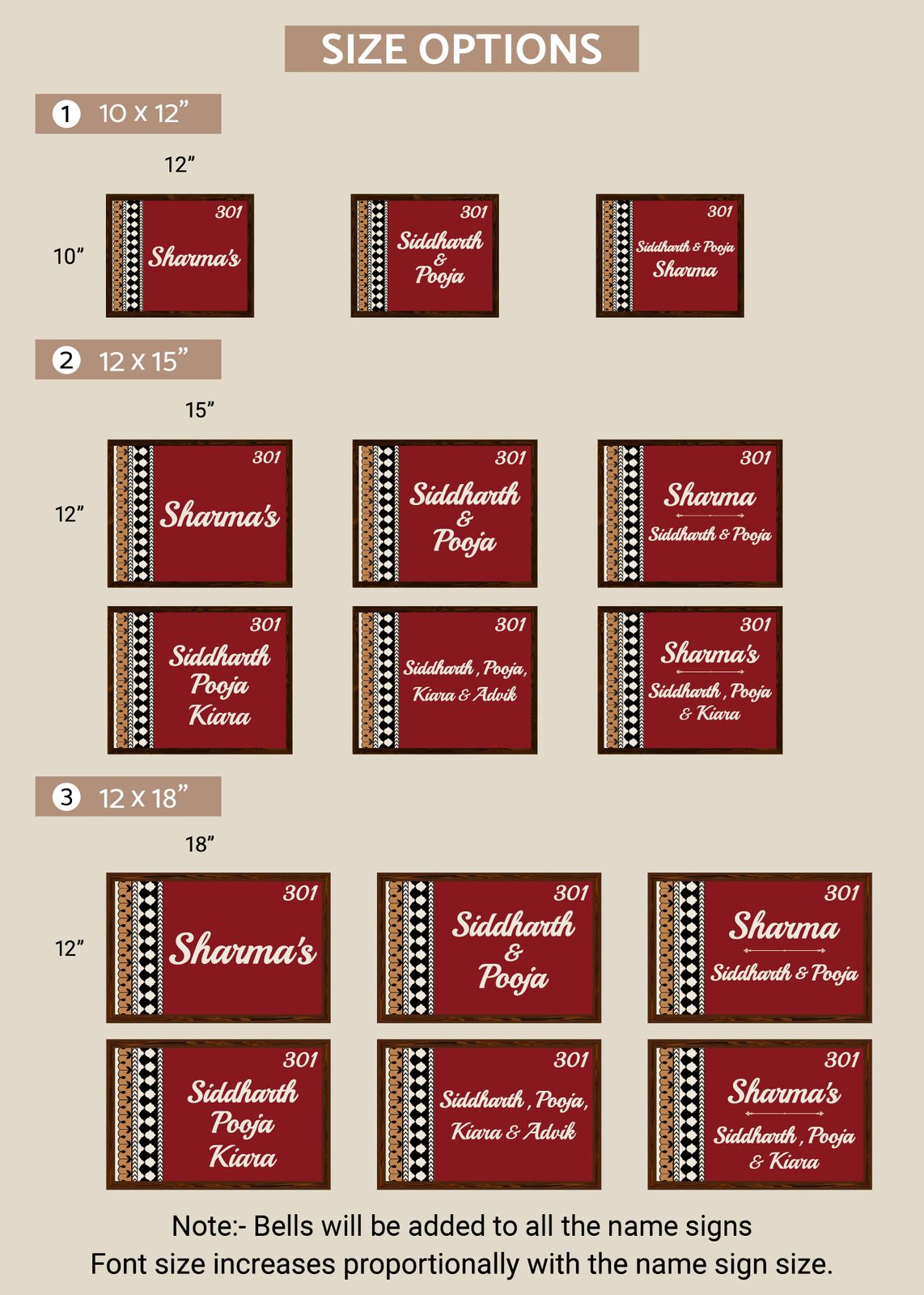 Alankar Name Plate