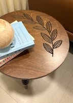 Patrani - Wooden Hand Carved Side Table