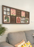 Shrinathji Heritage Harmony Wooden Wall Artwork