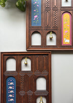 Shyam Saaj: Set of Two Wooden Wall Frames | Wall Decor