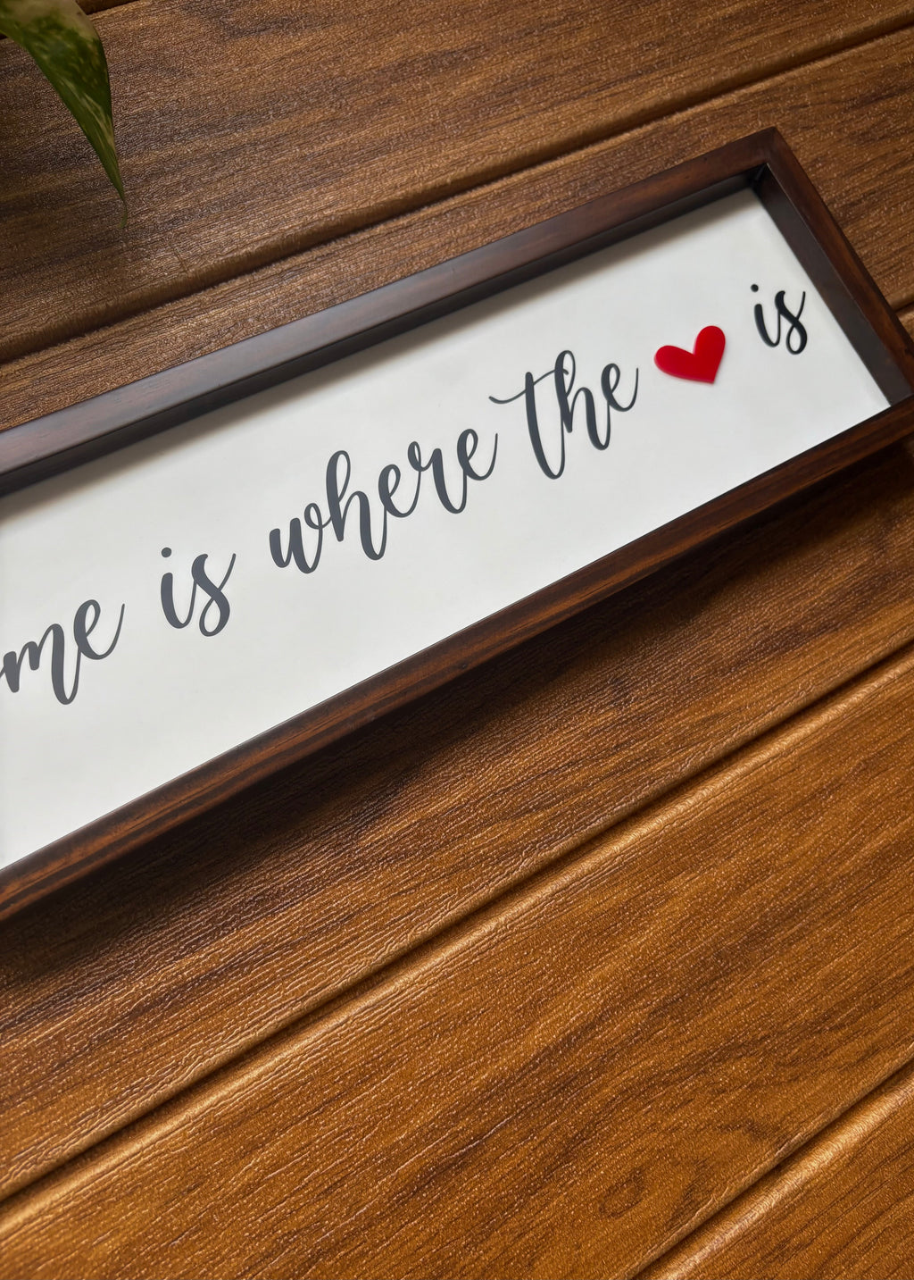 Home is where the heart is frame