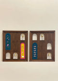 Shyam Saaj: Set of Two Wooden Wall Frames | Wall Decor