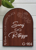 Infinite Love Archway Name Plate