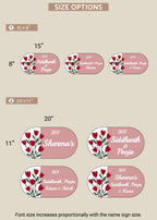 Tulip Bloom Name Plate